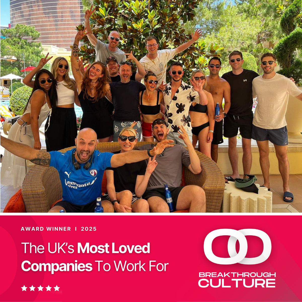 Breakthrough Culture Awards: the UK's most loved companies to work for 2025